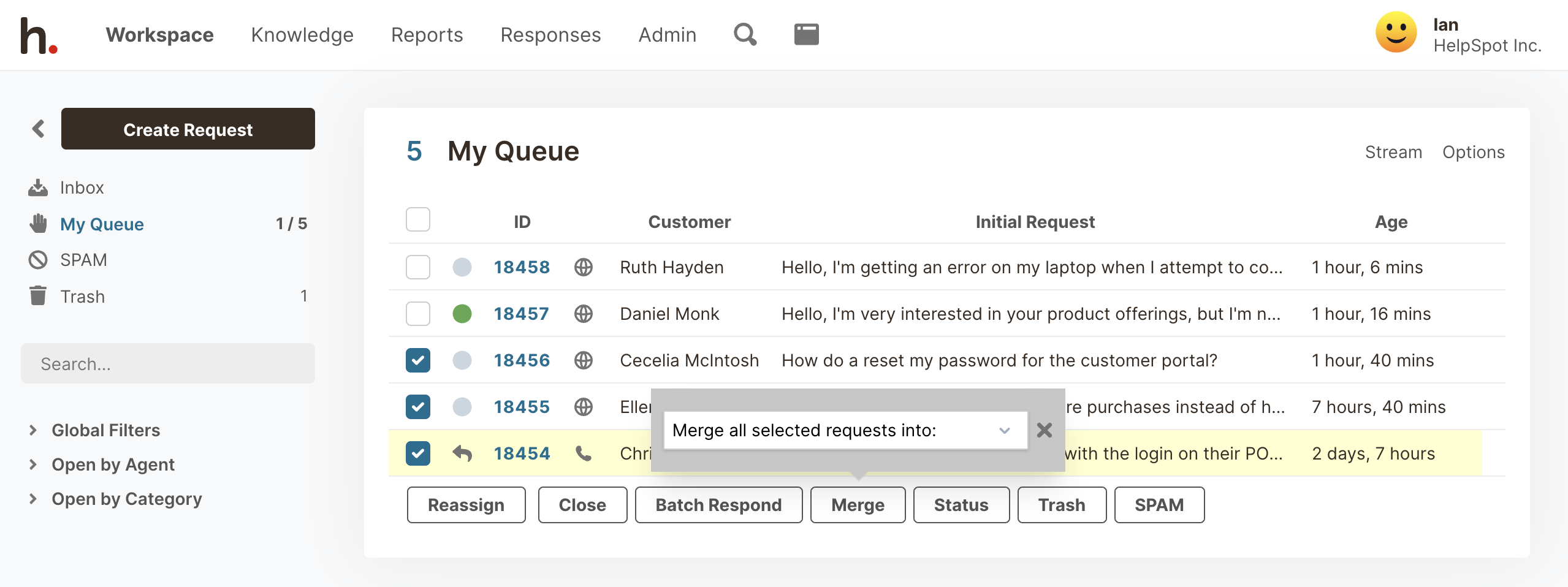 Example of Real Time Batch Operations